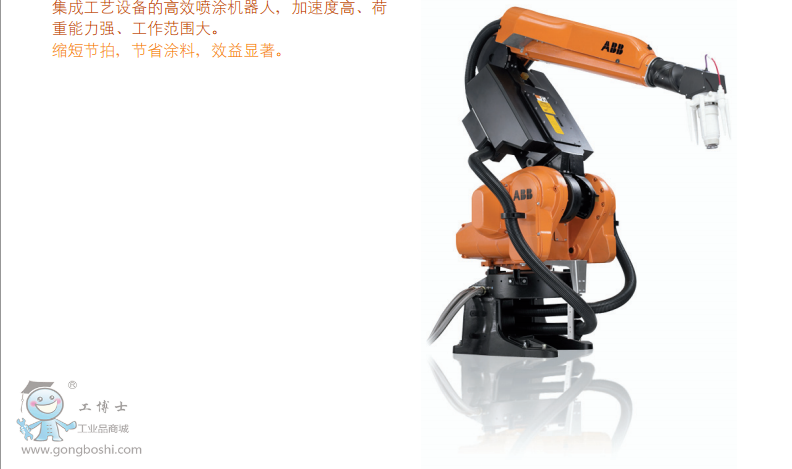 IRB 5400高性能噴涂工藝機(jī)器人