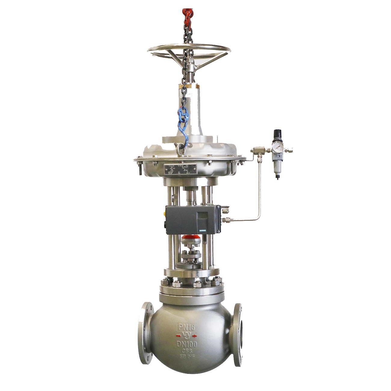 吳忠儀表 ATS氣動調(diào)節(jié)閥配6DR5020-0NG00-0AA0西門子SIEMENS定位器